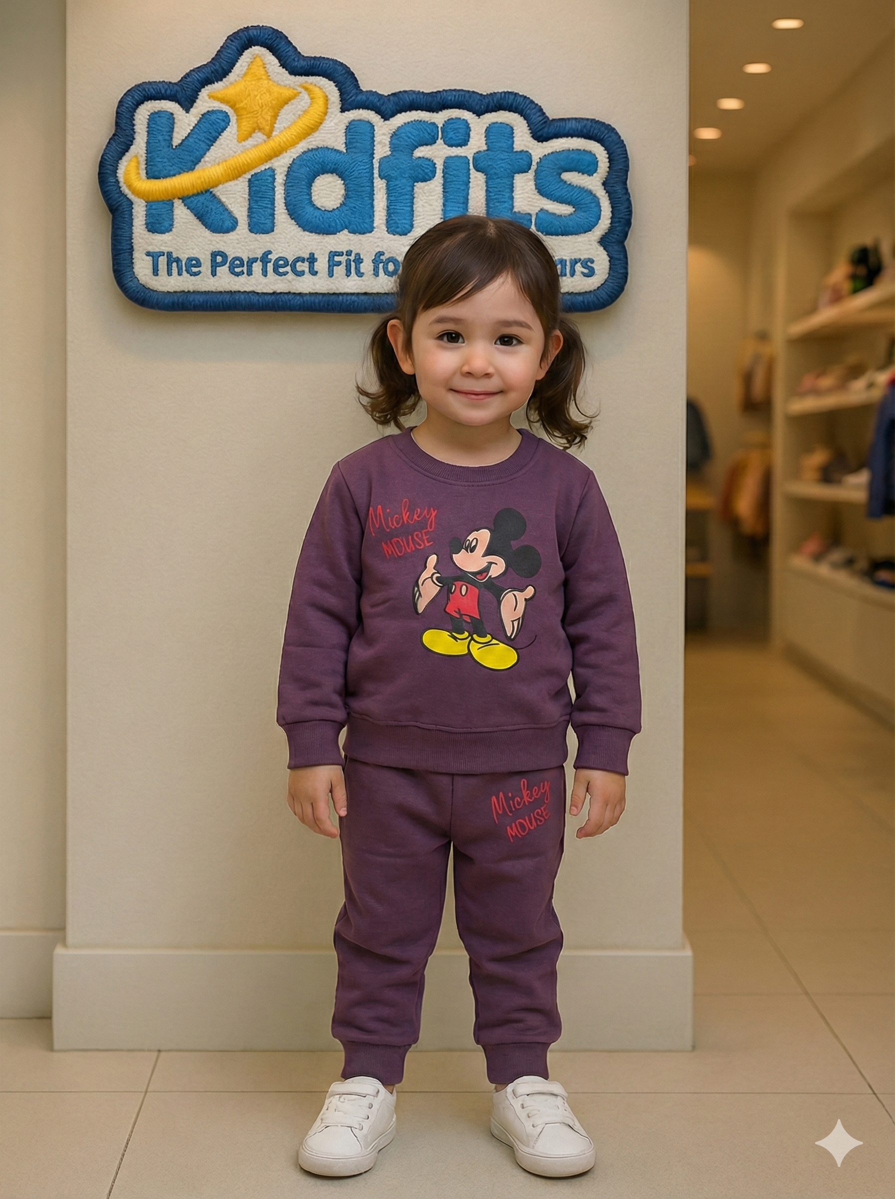 Kidfits – Cozy Winter “Mickey Mouse” Tracksuit