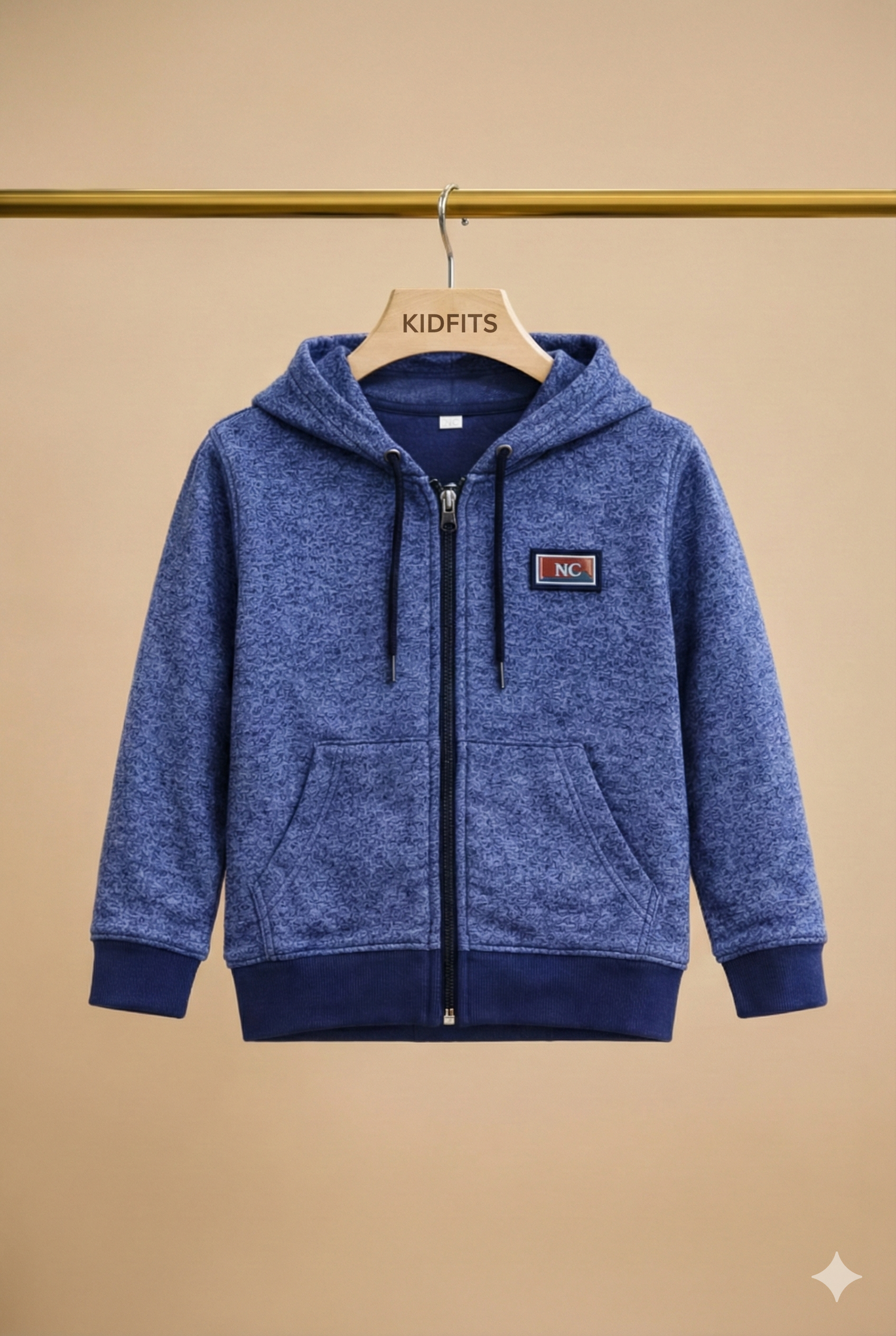 Kidfits Kids Premium Fleece Hoodie – Soft & Warm Everyday Wear