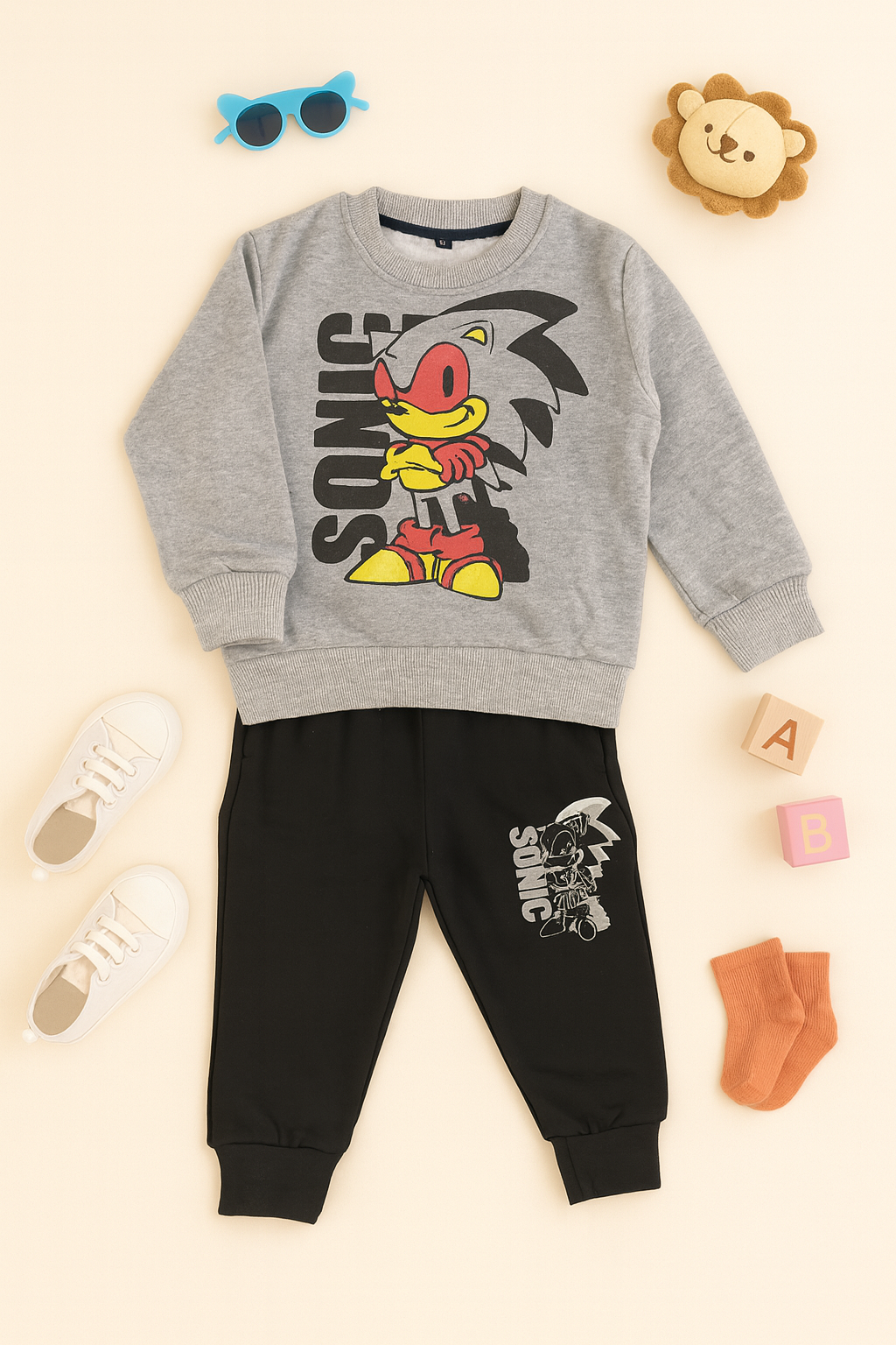 Kidfits – Sonic Power Winter Tracksuit for Boys