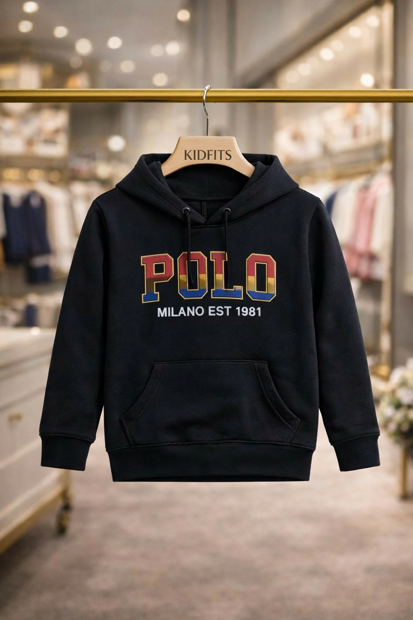 Kidfits Kids Premium Fleece Hoodie – Soft & Warm Everyday Wear